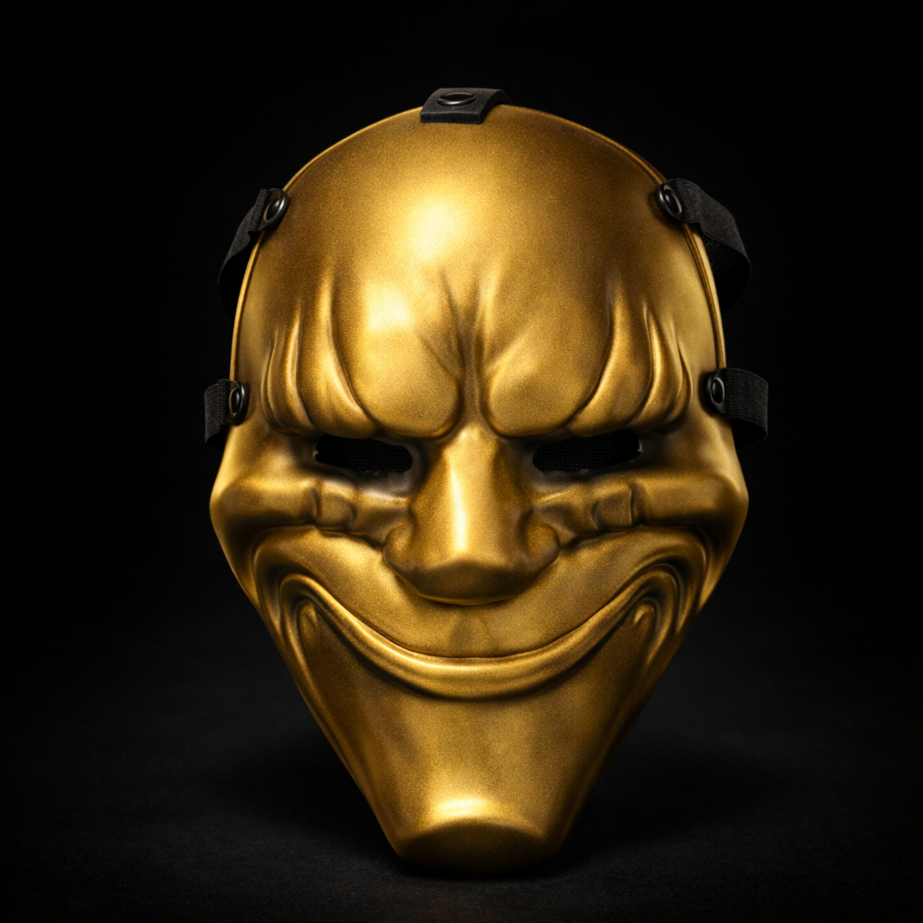 Gold Heist Mask // Signature Edition