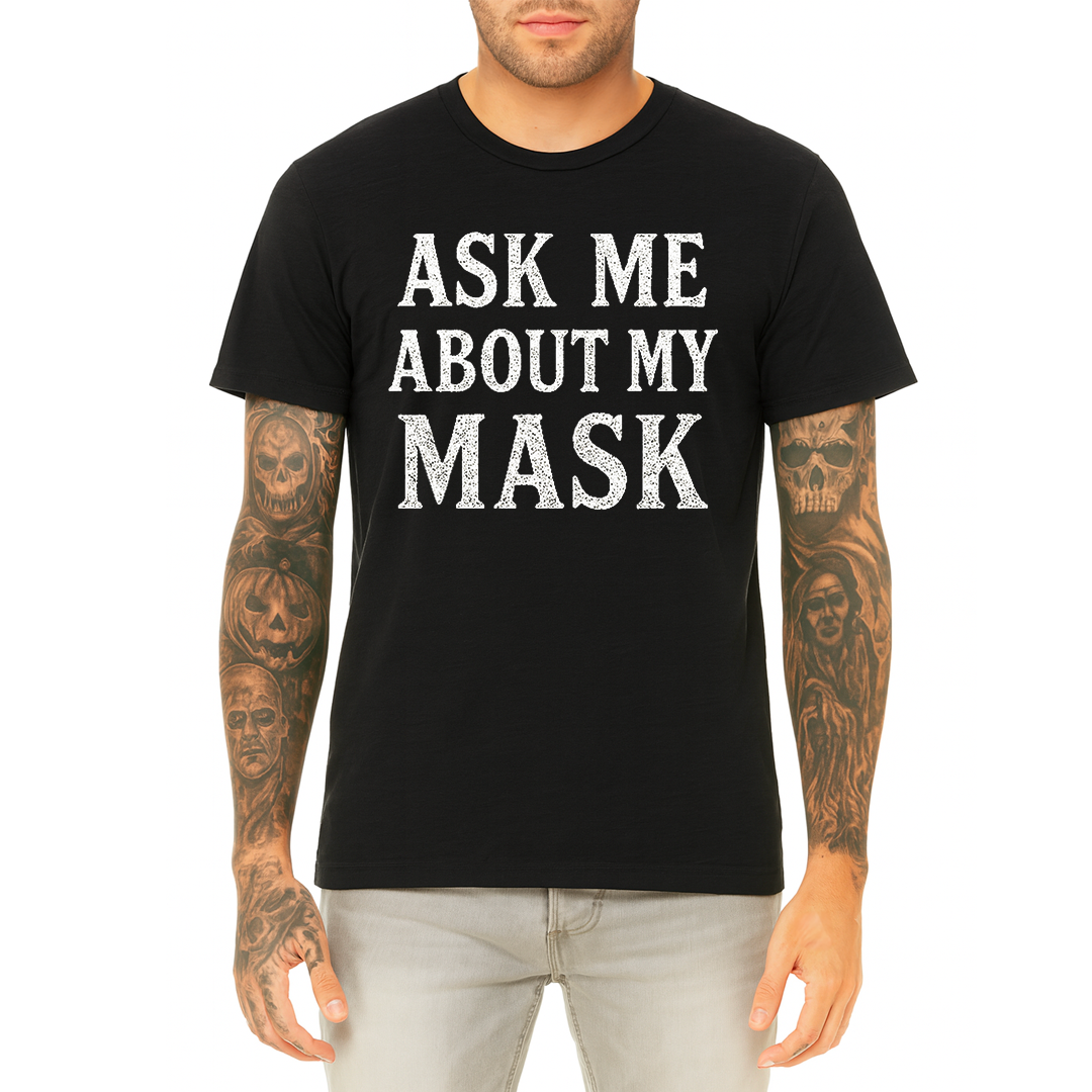 Flip-Up Mask Reveal Tee | Hidden Inside Print
