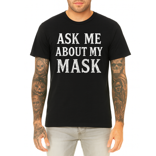 Flip-Up Mask Reveal Tee | Hidden Inside Print