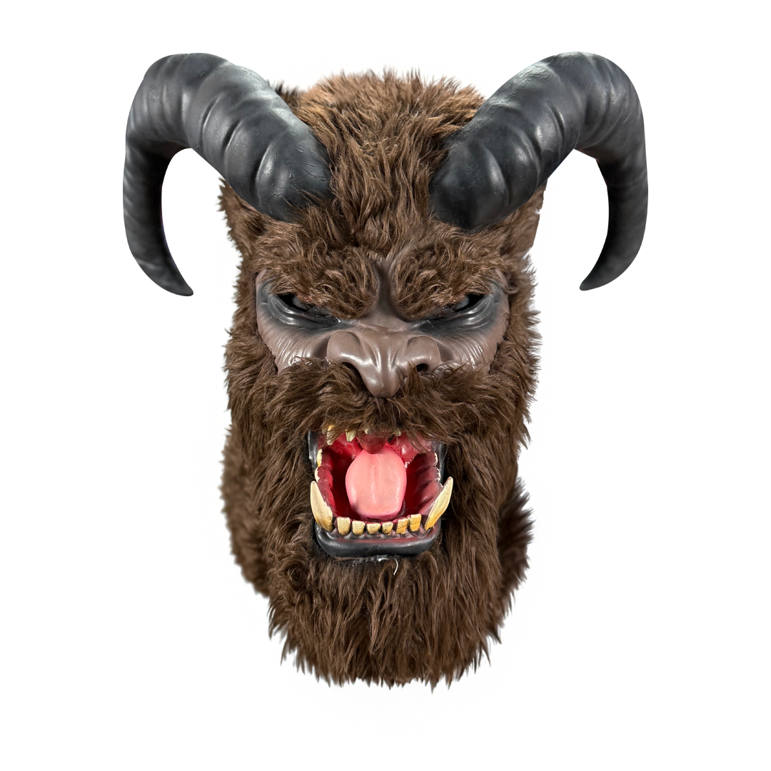 Krampus Horror Mask – Scary Christmas Monster Mask for Halloween & Holiday Cosplay