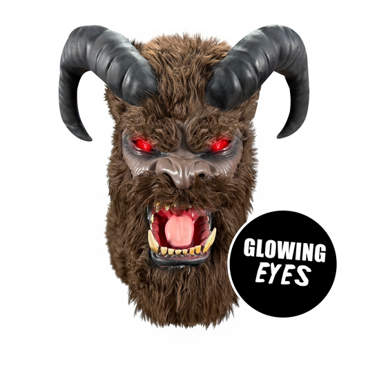 Krampus Horror Mask – Scary Christmas Monster Mask for Halloween & Holiday Cosplay