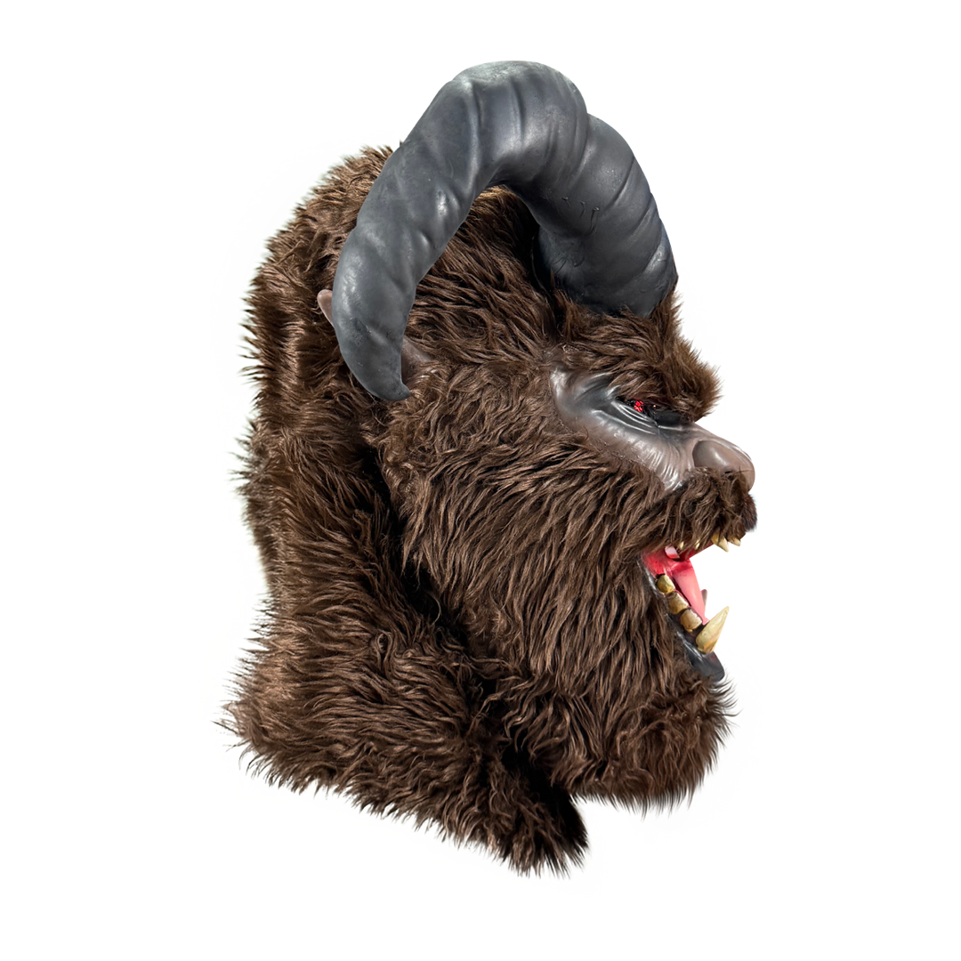 Krampus Horror Mask – Scary Christmas Monster Mask for Halloween & Holiday Cosplay